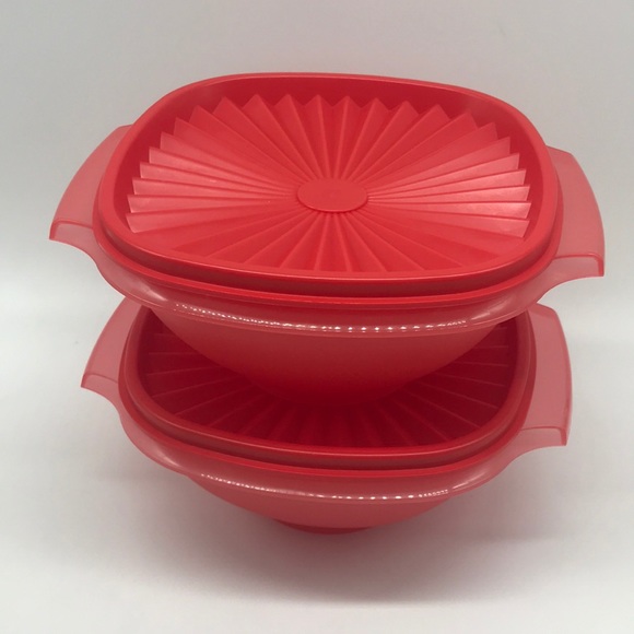 Tupperware Servalier Bowl Set 2 Pieces. - Picture 4 of 16